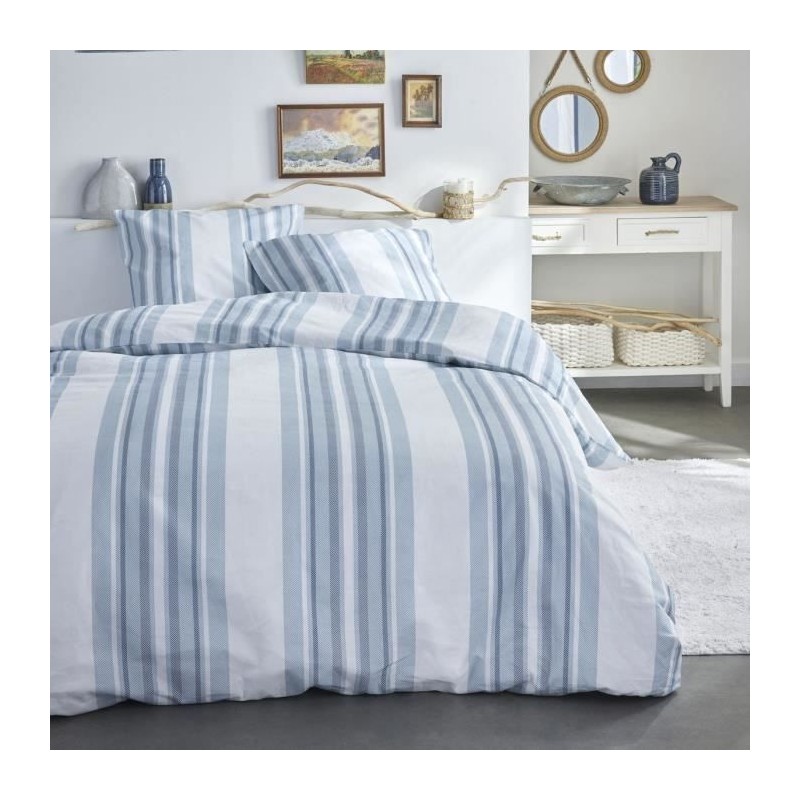 Parure de lit 2 personnes - TODAY - Sunshine 16.9 - 220 x 240 cm - 100% Coton...