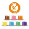 Kit de pâte a modeler géant écologique (7x90 g avec outils) - SES
