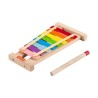 Fisher-Price-Xylophone en bois, instrument de musique avec 2 pieces