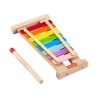 Fisher-Price-Xylophone en bois, instrument de musique avec 2 pieces