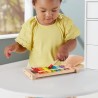 Fisher-Price-Xylophone en bois, instrument de musique avec 2 pieces