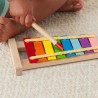 Fisher-Price-Xylophone en bois, instrument de musique avec 2 pieces
