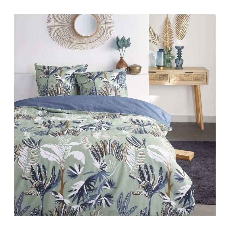 Parure de lit 2 personnes - TODAY - Sunshine 15.1 - 220 x 240 cm - 100% Coton...