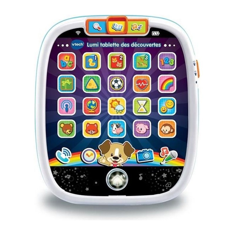 Tablette VTECH BABY Lumi des Découvertes Blanche - Jouet tactile et