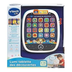 Tablette VTECH BABY Lumi des Découvertes Blanche - Jouet tactile et