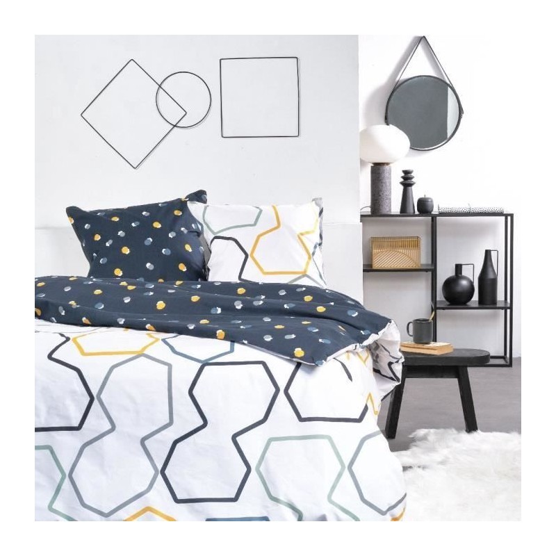 Parure de lit - TODAY - Sunshine 11.41 - 220x240 cm - 100% Coton imprimé