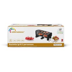 Appareil a raclette LITTLE BALANCE - Juste Nous 2 - Jusqu'a 2 personnes - Pla...