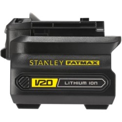 Adaptateur de Batterie - STANLEY FATMAX V20 - SFMCB100-XJ - Sur Outils 18V Ga...