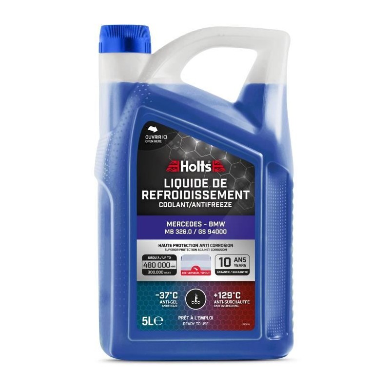 Liquide de Refroidissement - HOLTS - HAFR0008B - Dédié Mercedes - BMW 325.0 /...
