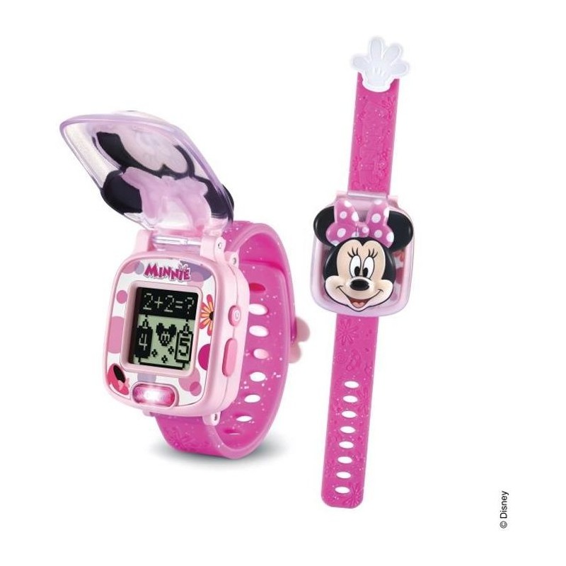Montre-Jeu Interactive de Minnie - VTECH - Rose - Pour Enfant de 3
