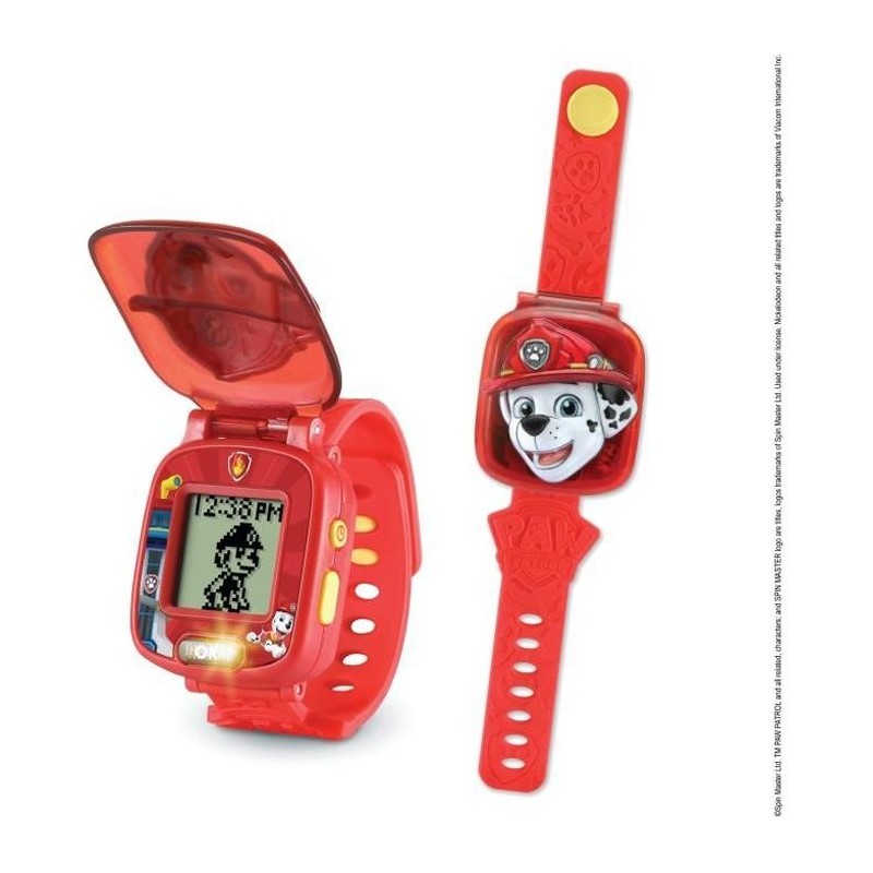 Montre-Jeu Interactive VTECH Pat Patrouille Marcus - Rouge - Pour