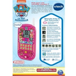 VTECH - PAT PATROUILLE - Smartphone Éducatif Rose - 6 activités