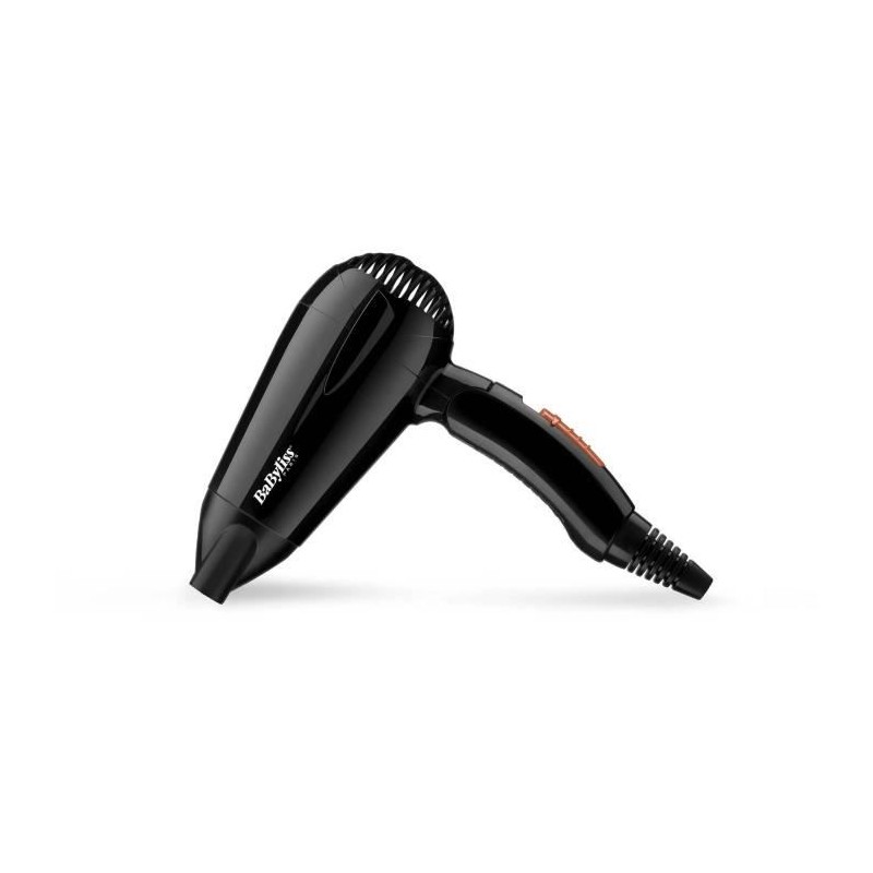 Seche-cheveux - BaByliss - 5344E Travel Dry 2000 - Compact Léger avec poignée...