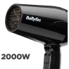 Seche-cheveux - BaByliss - 5344E Travel Dry 2000 - Compact Léger avec poignée...