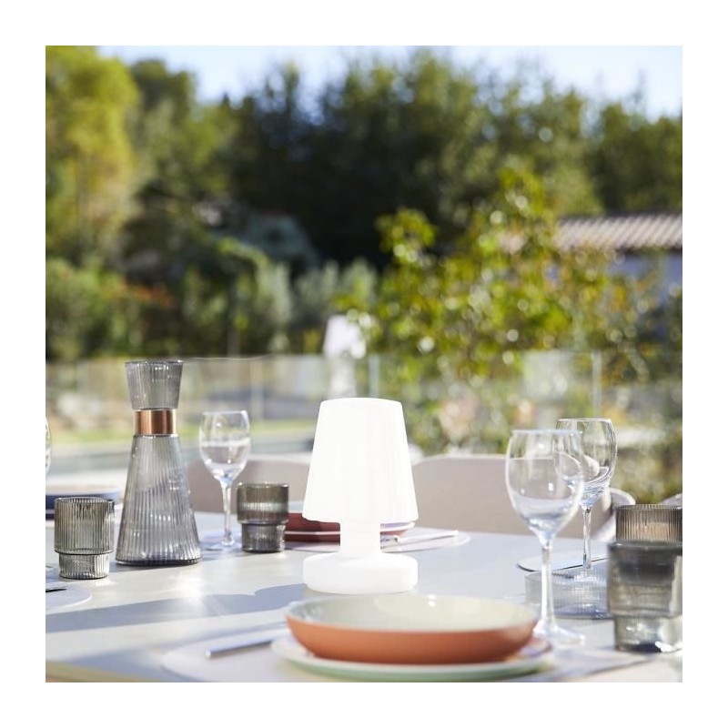 Mini lampe a poser sans fil - LUMISKY - LADY MINI - H22 cm - Rechargeable - L...