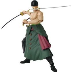 Figurine Anime Heroes - BANDAI - One Piece Zoro Style 3 épées 17 cm - 16 poin...