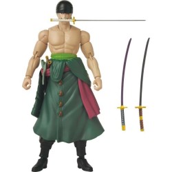 Figurine Anime Heroes - BANDAI - One Piece Zoro Style 3 épées 17 cm - 16 poin...