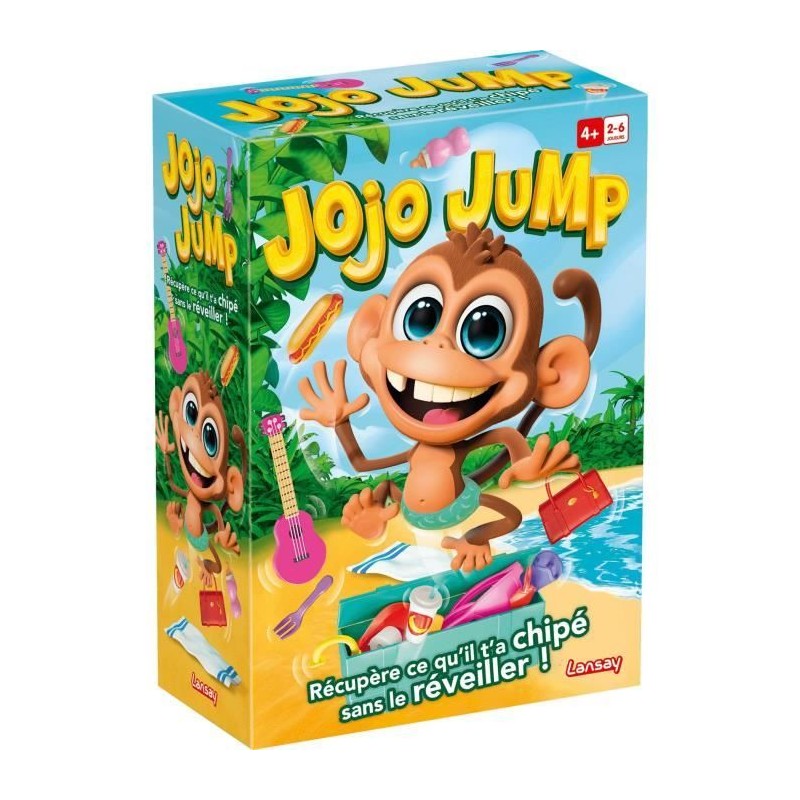 Jojo Jump - LANSAY - Jeu de dé - Des 4 ans