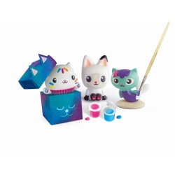 Clementoni - Créations en plâtre Gabby et la Maison Magique - Coffret