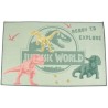 Tapis Dinosaure - FUN HOUSE - Jurassic World - 120x80 cm - Multicolore - Lava...