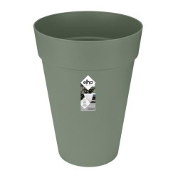 ELHO Pot de fleurs Loft Urban rond Haut - Ø 34 x H 45 cm - Extérieur - 100% r...