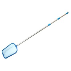 Kit d Entretien Piscines - Intex - Perche télescopique, aspirateur et épuisette