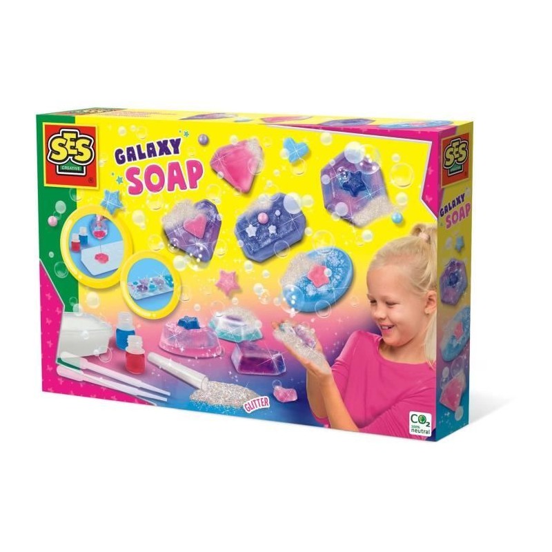 Moule a savonnettes - SES CREATIVE - Galaxie - Enfant - A partir de 7