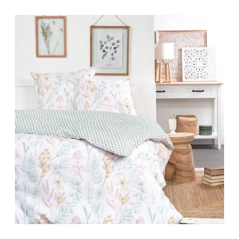 Parure de lit 2 personnes - TODAY - Sunshine 11.49 - 240 x 260 cm - 100% Coto...