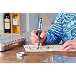 Set de 4 embouts de pyrogravure DREMEL 204 - Pour fer a souder a gaz Dremel V...