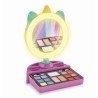 CLEMENTONI - Miroir de maquillage licorne - Anneau lumineux -