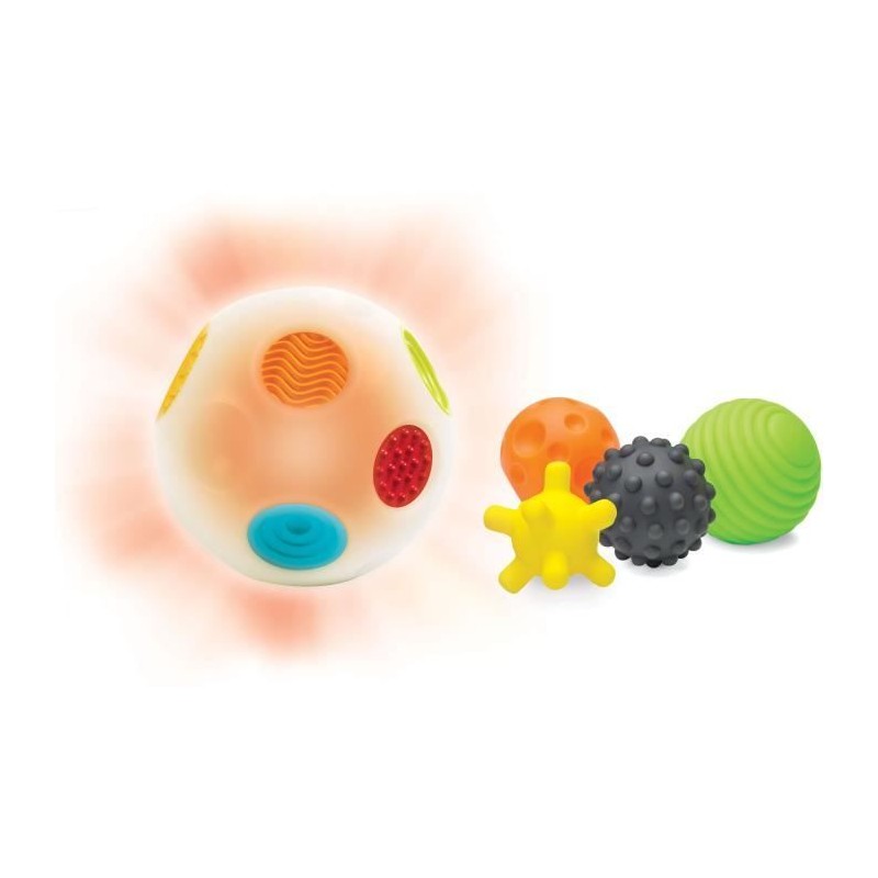 Balle d'éveil - INFANTINO - Senso' Balle Sonore - Multicolore