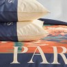 Parure de lit - TODAY - JAVA - 2 personnes - 240x220 cm - Coton - Imprimé Par...