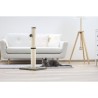 Poteau Griffoir chat - 78cm - KERBL - Gris - Sisal