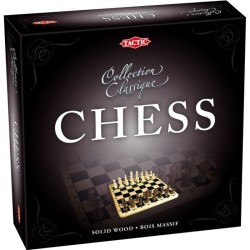 Coffret Echecs En Bois - Jeux de société classique et stratégie -
