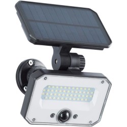 Spot extérieur a piquer - BRILLIANT - JOPLIN - LED et solaire - Détecteur - P...
