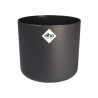 ELHO Pot de fleurs rond B.FOR Soft - Plastique - Ø29,5 x H 27,6 cm - Anthracite