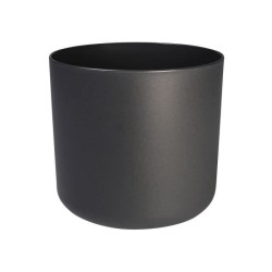 ELHO Pot de fleurs rond B.FOR Soft - Plastique - Ø29,5 x H 27,6 cm - Anthracite