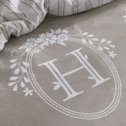 PARURE DE LIT TODAY - HOUSSE DE COUETTE 220X240 + 2 TAIES D OREILLER 63X63 - ...