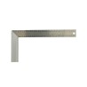 Equerre de menuisier - STANLEY - 1-45-687 - Lame inox - Graduation millimétri...
