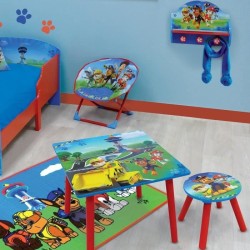 Siege lune pliable pour enfant - FUN HOUSE - Pat Patrouille - Bleu et rouge -...