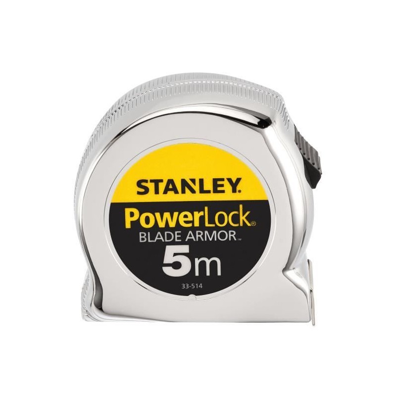 Metre ruban - STANLEY - 0-33-514 - 5 m x 25 mm - Blade Armor - Powerlock
