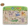 Jouet en bois interactif - VTECH - Mon Premier Puzzle des Animaux -