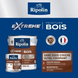 RIPOLIN Peinture Bois Satin Haute Protection 10 ans qui Protege et Magnifie v...