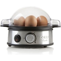 Cuiseur a oeufs DOMO - 400W DO9142EK - Indicateurs - Acier inoxydable - Jusqu...