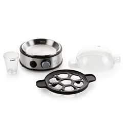 Cuiseur a oeufs DOMO - 400W DO9142EK - Indicateurs - Acier inoxydable - Jusqu...