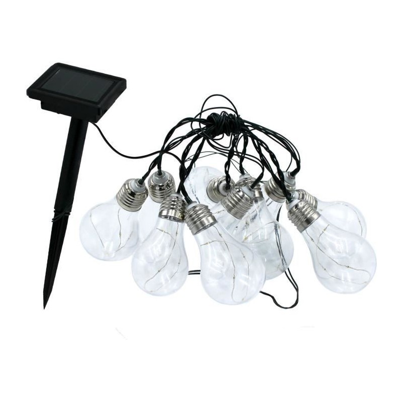Guirlande lumineuse solaire - LUMISKY - FANTASY STAR SOLAR - 3.75 m - 10 ampo...