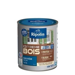 RIPOLIN Peinture Bois Satin Haute Protection 10 ans qui Protege et Magnifie v...
