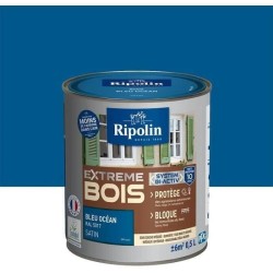 RIPOLIN Peinture Bois Satin Haute Protection 10 ans qui Protege et Magnifie v...