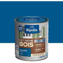 RIPOLIN Peinture Bois Satin Haute Protection 10 ans qui Protege et Magnifie v...