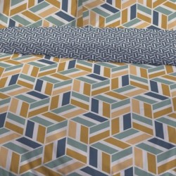 Parure de lit 2 personnes - TODAY - Sunshine 15.32 - 240 x 260 cm - 100% Coto...